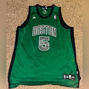 Men's Boston Celtics Kevin Garnett Green Hardwood Classics Jersey NBA Brand - XL